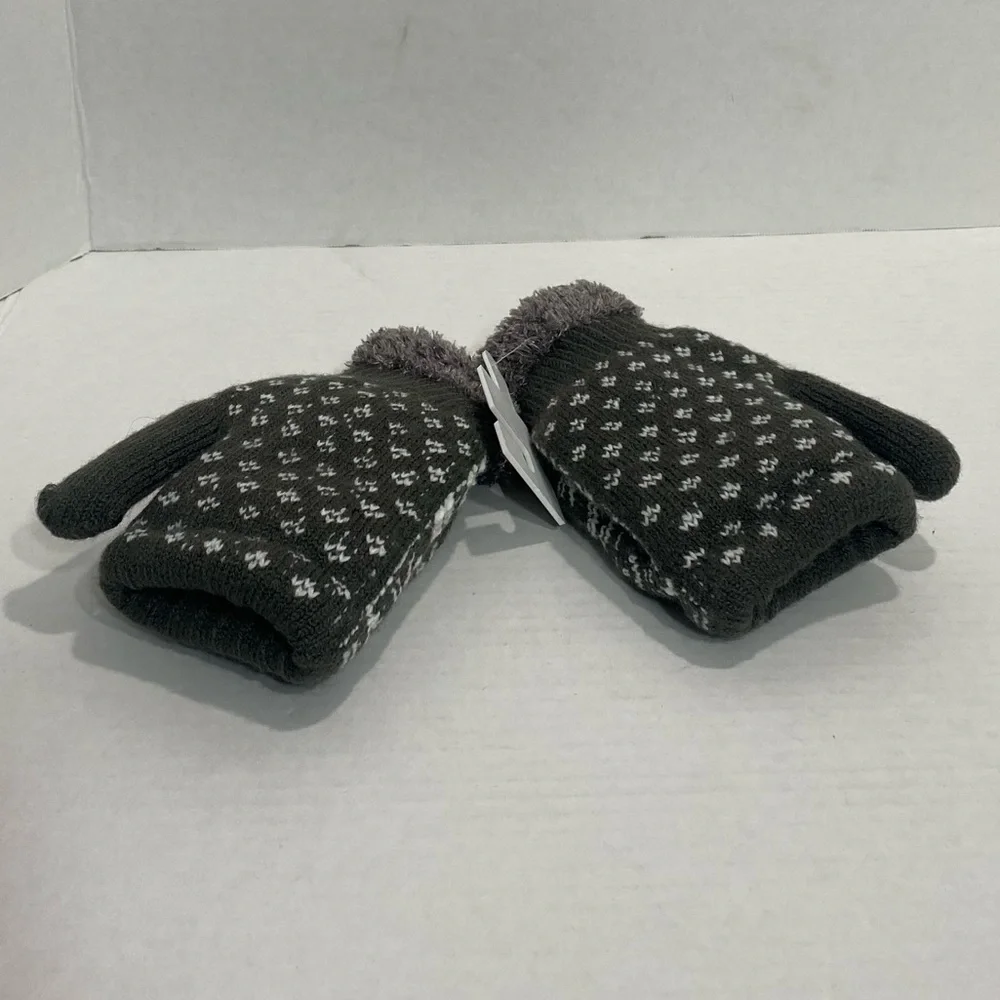 NWT Sonoma warm  Mittens gloves one size fit all -1